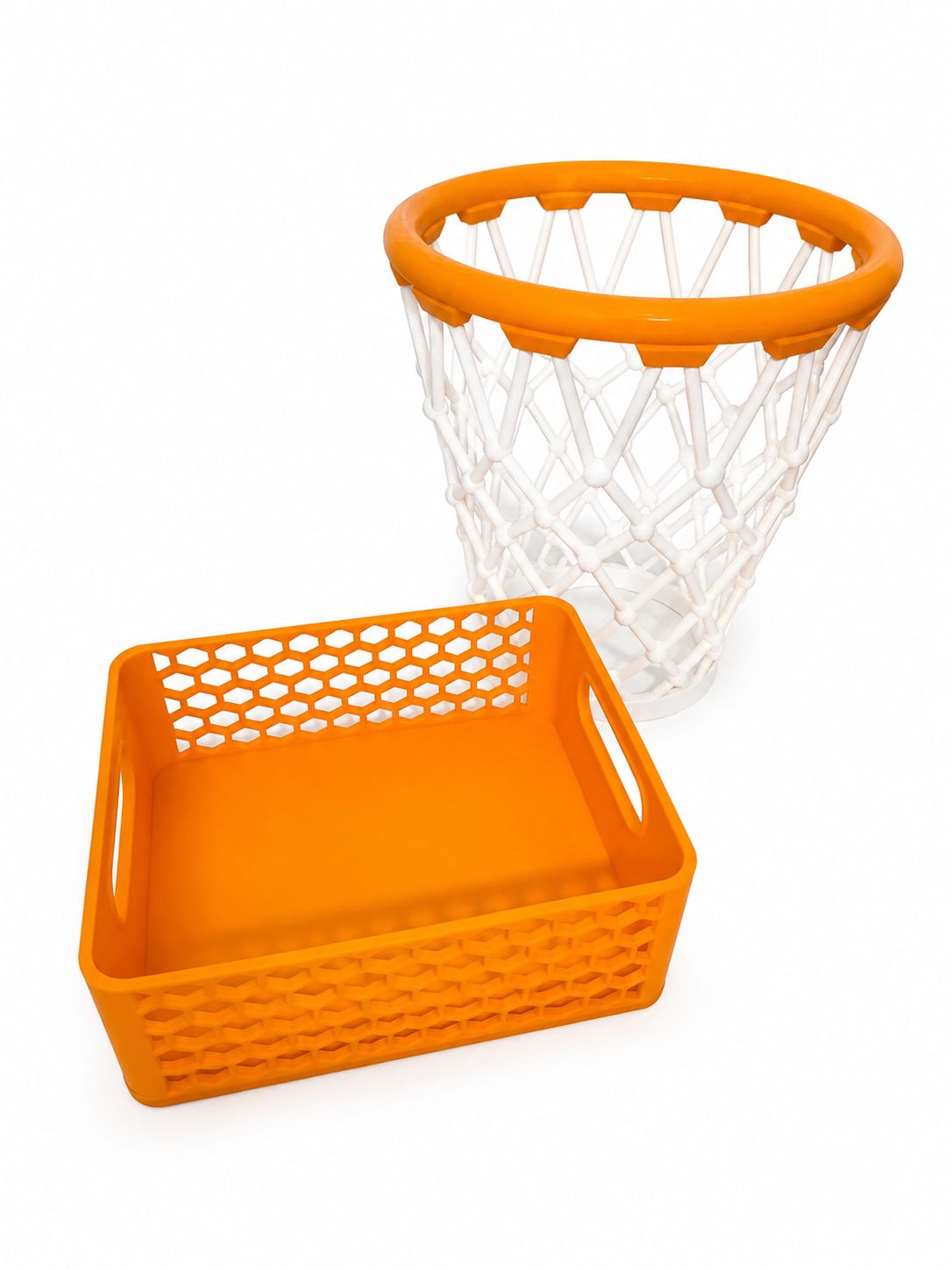 Mesh Basket & Organizer Bin Combo