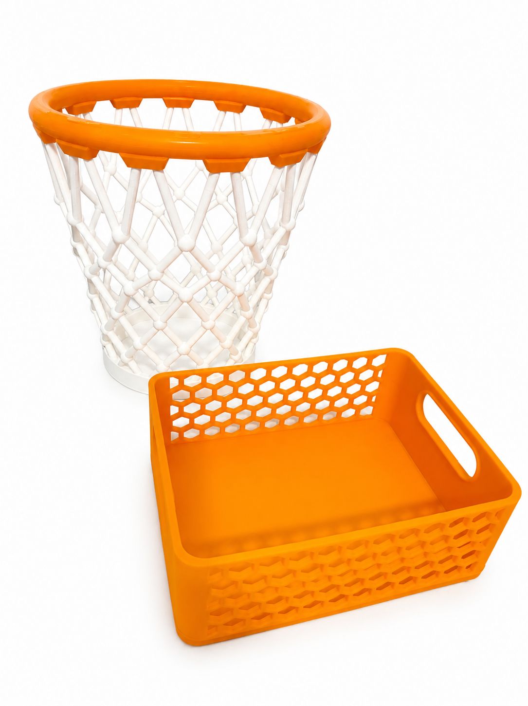 Mesh Basket & Organizer Bin Combo