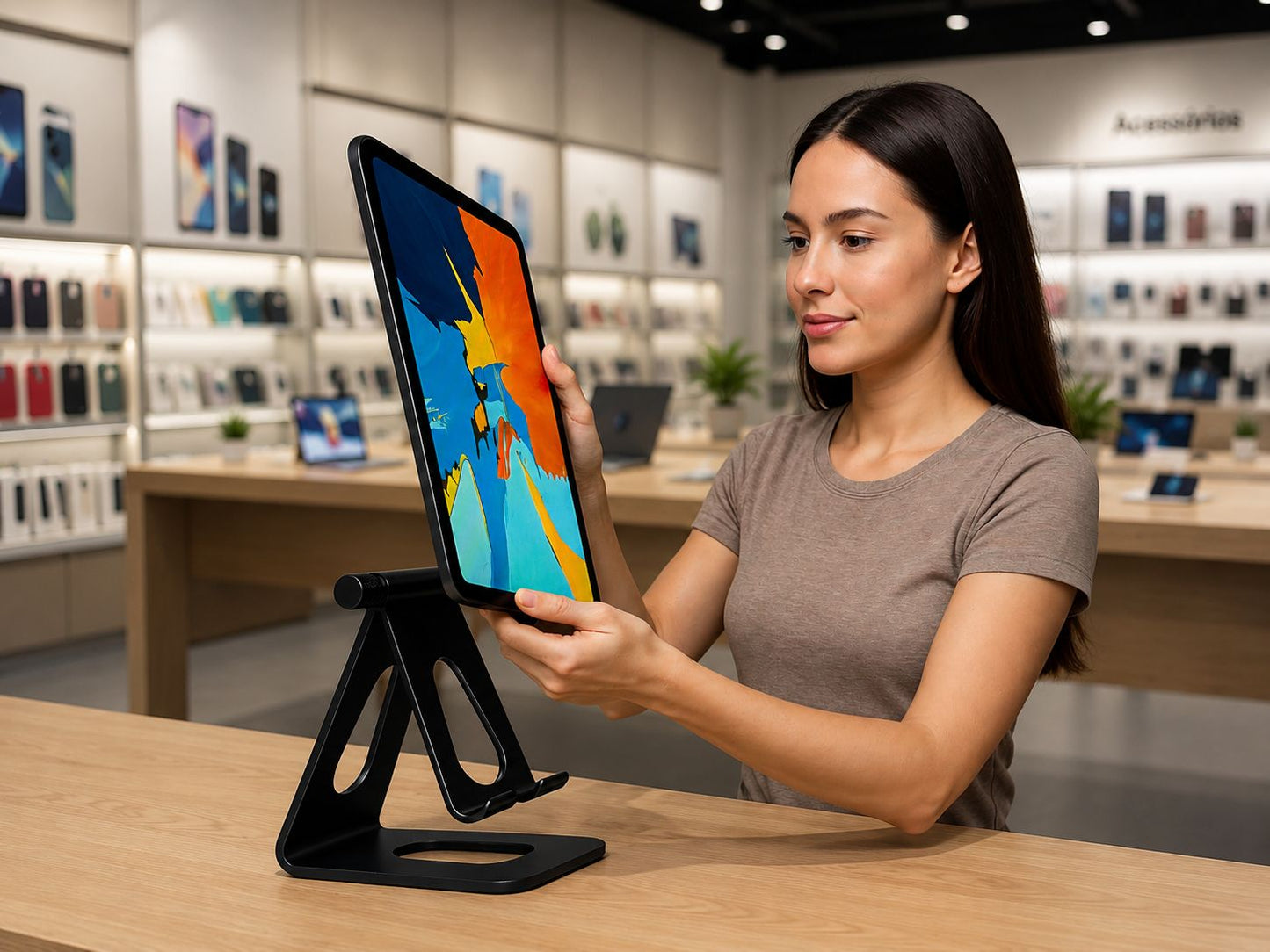 Portable Foldable Device Stand